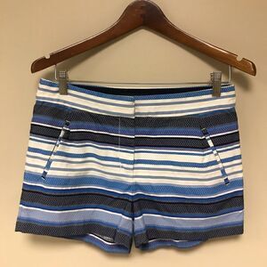 J Crew striped shorts.  Size 4